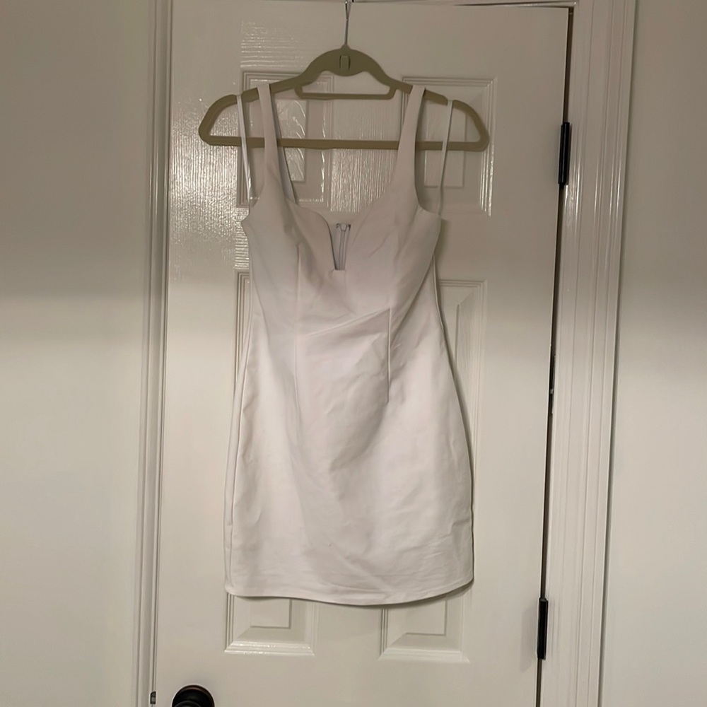 By the Way Mini Dress White